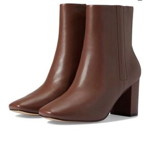 Cole Haan Chocolate Heeled Boots